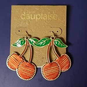 Cherry earrings